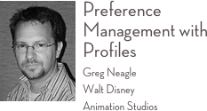 ￼Preference Management with Profiles
Greg Neagle Walt Disney  Animation Studios 
